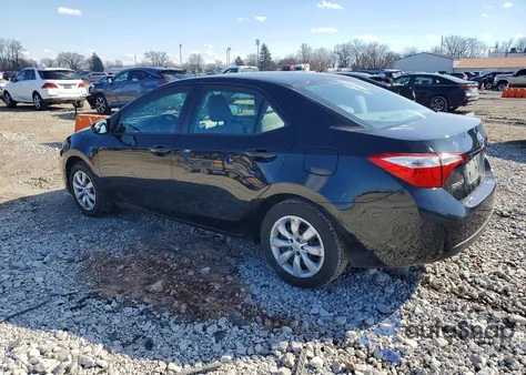 2016 Toyota Corolla Le z USA, uszkodzony, nr VIN 2T1BURHE0GC599614
